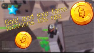 Gold and Exp Farm locations in TDS RPG [upl. by Jake]