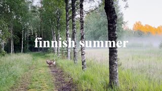 Catch up and two summer cabin trips  Summer in Finland  Living alone in Helsinki [upl. by Alokin809]