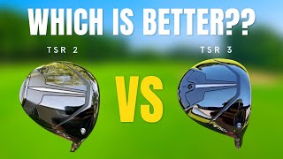 TSR 2 VS TSR3  Titleist 2023 Driver Review [upl. by Dietsche]