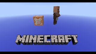 TUTO MINECRAFT  Personnaliser un villageois avec les commandes block [upl. by Derrek]