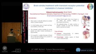 Harikrishnareddy Dibbanti  Brain stroke treatment with transient receptor potential [upl. by Coraline]