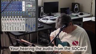 PRESONUS STUDIOLIVE AR12 Recording to SD Card [upl. by Harras]