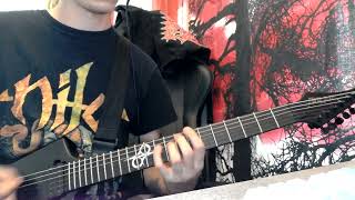 Bolt thrower  The IVth crusade guitar cover [upl. by Rizika]