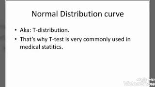 9 Biostatistics  Normal distribution curve amp Standard normal distribution curve [upl. by Anirtruc]