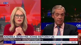 ‘Champagne moment’ Nigel Farage response Ben Habib quits Reform UK  GB News [upl. by Harlow]