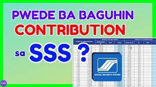 How to Change SSS Contribution Online Can I Increase Contribution SSS [upl. by Kciremed]