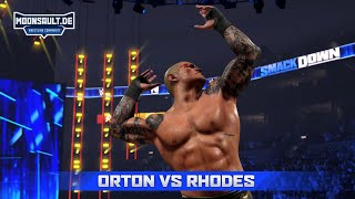 WWE 2K24  Randy Orton vs Cody Rhodes [upl. by Nodnol528]