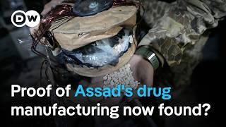 Syrian rebels say theyve found proof of Assads drug manufacturing trade  DW News [upl. by Anomer690]