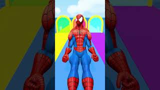 GTA V Punch Run With Deadpool vs SpiderMan vs Venom  Funny Animation spiderman shorts gta [upl. by Einram604]