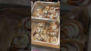 Cinnabon Review food foryou youtubeshorts shorts viral [upl. by Shirline239]