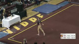 Elizabeth Cesarone CareerHigh 99 Floor CMU vs WMU 31524 [upl. by Bully430]