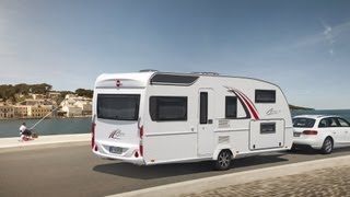 Den nye Campingvogn Bürstner Averso Plus 510 TK 2014 DCU [upl. by Elyrpa]