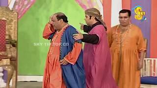 Agha Majid Nasir Chinyoti and Iftikhar Thakur Stage Drama Chuski Clip [upl. by Crowell]