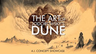 JODOROWSKYs DUNE AI ★ Concept Art Showcase [upl. by Hareehahs]