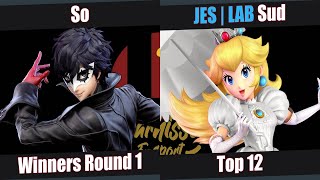 King of Jarnisse 4  Winners Round 1  So Joker VS JES  LAB Sud Peach [upl. by Ased]