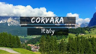 Corvara in summer season Italian Dolomites Vacation Travel Concept shorts [upl. by Kiel]