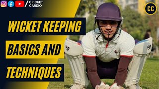 WICKET KEEPING BASICS AND TECHNIQUES  MS DHONI WICKET KEEPING TIPS [upl. by Muhcan]