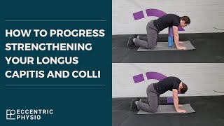 How to progress strengthening your longus capitis and colli  The MSK Physio [upl. by Ydoj690]