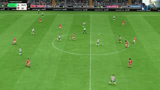 Newcastle United vs My reactions and comments gameplay EA Sports FC 24 [upl. by Sergias]