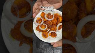 Prawns fry restaurant style  how to fry prawns at home prawnsfry shorts [upl. by Hanser]