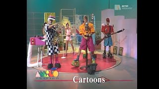 Cartoons  Witch Doctor LIVE  INTERVIEW on quotO Amigo Públicoquot RTP 1 Portugal 1999 [upl. by Eadrahs]