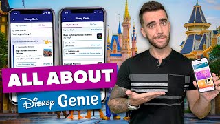 How to use DISNEY GENIE in the Orlando parks Skip the line [upl. by Aoket]