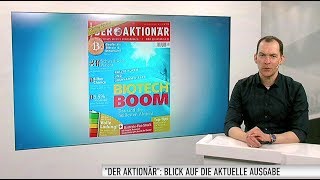 DER AKTIONÄR Das erwartet Sie in der neuen Ausgabe [upl. by Ylime]