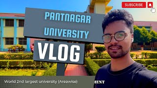 Pantnagar Agriculture university Vlog GB Pant University Admissions  World 2nd largest university [upl. by Ettenuahs]