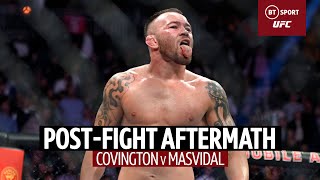 PostFight Aftermath As Colby Covington Dominates Bitter Rival Jorge Masvidal  UFC 272 [upl. by Attiuqehs]