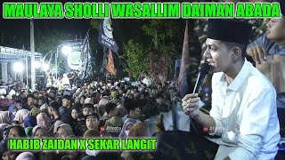 Maulaya Sholli Wasallim Daiman Abada  HABIB ZAIDAN  HADROH SEKAR LANGIT  LIVE WATES BOYOLALI [upl. by Melantha]