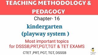 Frobels Kindergarten Method of Teaching  फ्रोबेल की किंडरगार्टन शिक्षा प्रणाली [upl. by Atelra]