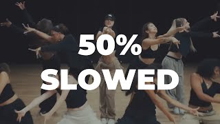 ROCKSTAR  LISA 50 Slowed Dance Practice Mirrored 4K 05x [upl. by Adnilav]