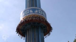 Mach Tower offride HD Busch Gardens Williamsburg [upl. by Bergstrom558]