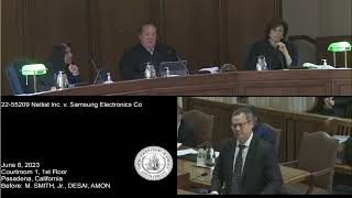 NLST vs Samsung Appellate Judge Realizing He Has Been Lied to by Samsung [upl. by Carn]