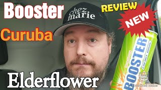 Booster Energy drink Curuba Elderflower Review und Test [upl. by Riane]