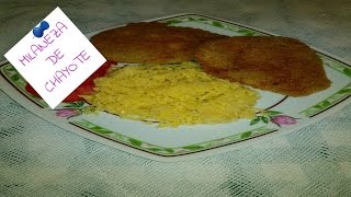 COMO PREPARAR MILANESAS DE CHAYOTE  RECETA FACIL [upl. by Yelac192]