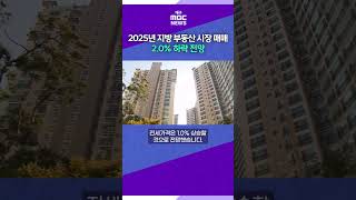 2025년 지방 부동산 시장 매매 2 하락 전망 대구mbc [upl. by Nonie943]