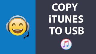 How To Copy Your iTunes Music Library To USB Flash Drive  Mac 2023 [upl. by Nomyaw]