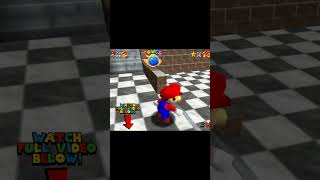 HMC is the Castles sewers  Mario 64 Iceberg Explained mario64 iceberg shorts [upl. by Hanyaz376]