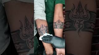 Trishul Armband Tattoos Designs [upl. by Yelnet]