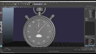 Stopwatch Ticking Animation screen capture [upl. by Oilasor983]