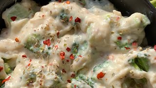 Broccoli in white sauce  cheesy creamy broccoli recipe  How to make Delicious Broccoli Cheese [upl. by Loeb]