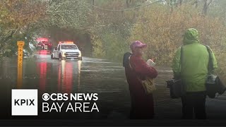 Team Coverage Atmospheric river storm pounds North Bay with rain for 2nd day [upl. by Eurd]