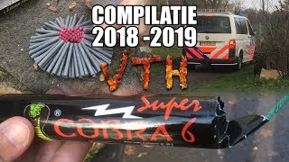 VUURWERK COMPILATIE 2018  2019  1 UUR LANG  VTH [upl. by Elisee]