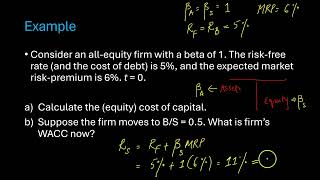 MM1 MM2 and WACC in PERFECT Capital Markets A Numerical Illustration [upl. by Ruprecht101]