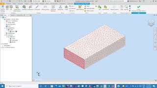 Thermal Stress Analysis in Inventor NASTRAN MECH 533Record 54new [upl. by Grantland108]