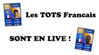 FIFA 13 Ultimate Team Les TOTS Francais en LIVE  HD FR [upl. by Gerrie882]