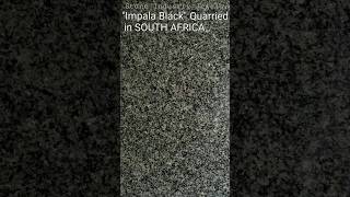 Stone Industry Jewels 35 Impala Black South Africa naturalstone granite petrology graniteslabs [upl. by Nats18]