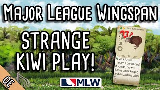 Major League Wingspan  Strange Kiwi Play [upl. by Mahgirb]