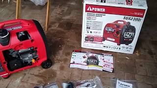 AI Power SUA2300i Generator Initial Impressions [upl. by Ewer570]